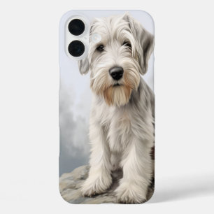 COQUES iPhone 16 PLUS CHIEN POPULAIRE DE SÉALYHAM BLANC CUTE