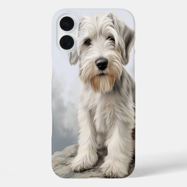 COQUES Case-Mate iPhone CHIEN POPULAIRE DE SÉALYHAM BLANC CUTE (Verso)