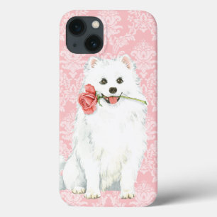 Case-Mate iPhone Case Chien Rose américain Eskimo Valentine