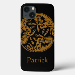 Coques Pour iPhone Chiens celtes décoration traditionnelle look en bo