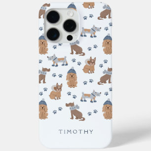 Coque iPhone 15 Pro Max Chiens de triage de Frenchie Terrier