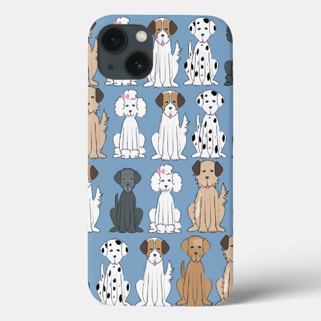 Coques Case-Mate iPhone Chiens souriants (Verso)