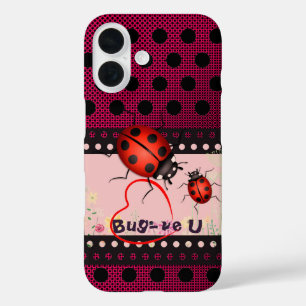 Coques iPhone 16 Chiffre rouge Ladybug