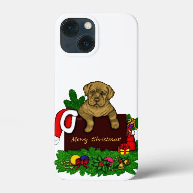 Coques Case-Mate iPhone Chiffre XMas (Verso)