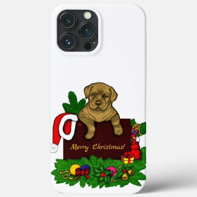 Coques Case-Mate iPhone Chiffre XMas (Verso)