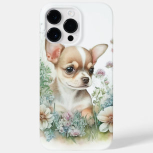 COQUE POUR POUR iPhone 14 PRO MAX CHIHUAHUA POPPY CHICHON BLANC ADORABLE