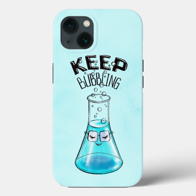 Coques Case-Mate iPhone Chimie mignonne Drôle Nerdy Lab Caractère (Verso)