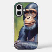 Chimpanzé fou mignon