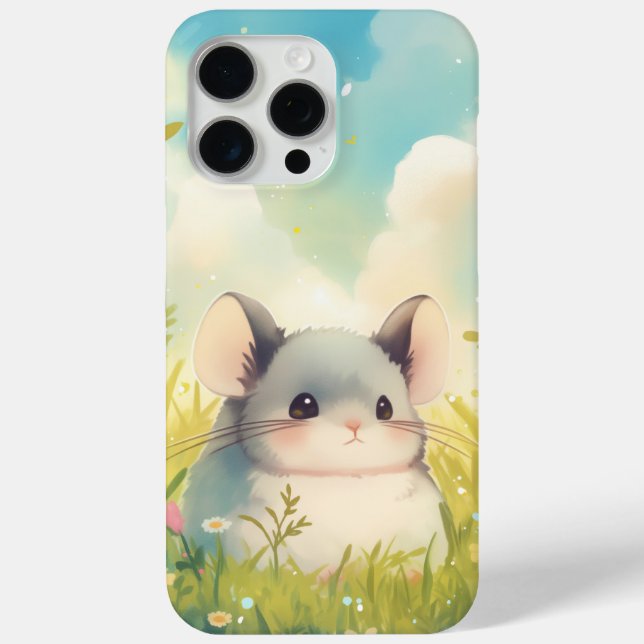 Coques Case-Mate iPhone Chinchilla nichée dans la nature Embrasser (Verso)