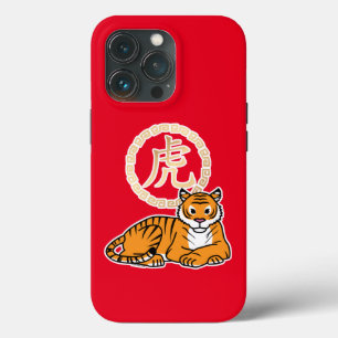 Case-Mate iPhone Case Chinois lunaire Nouvel An Tiger zodiac chanceux