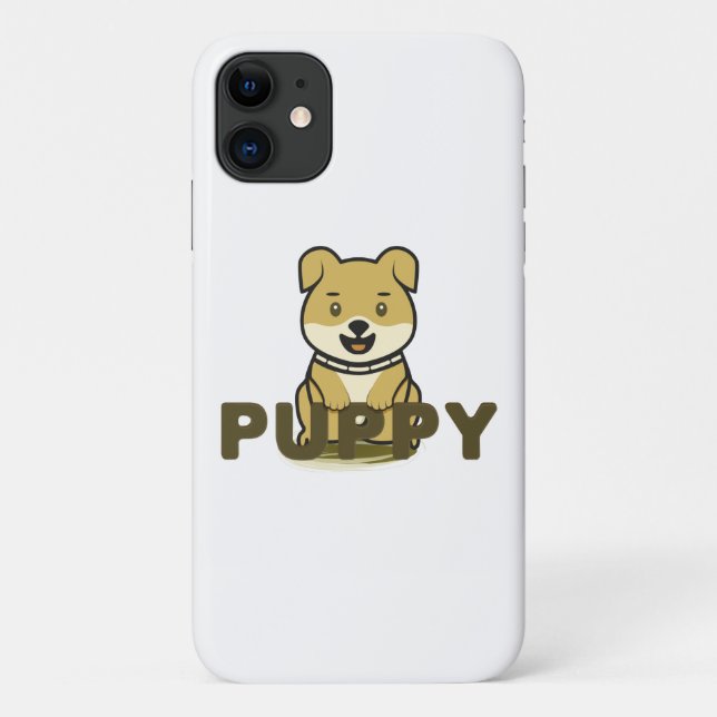 Coques Case-Mate iPhone Chiot (Dos)