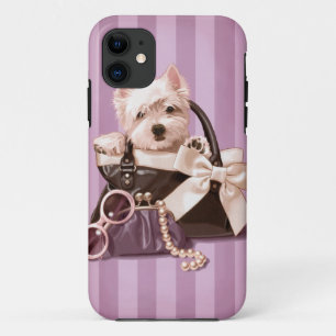Coque iPhone 11 Chiot de Westie