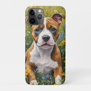 Case-Mate iPhone Case Chiot Terrier Brown Et Blanc Du Staffordshire