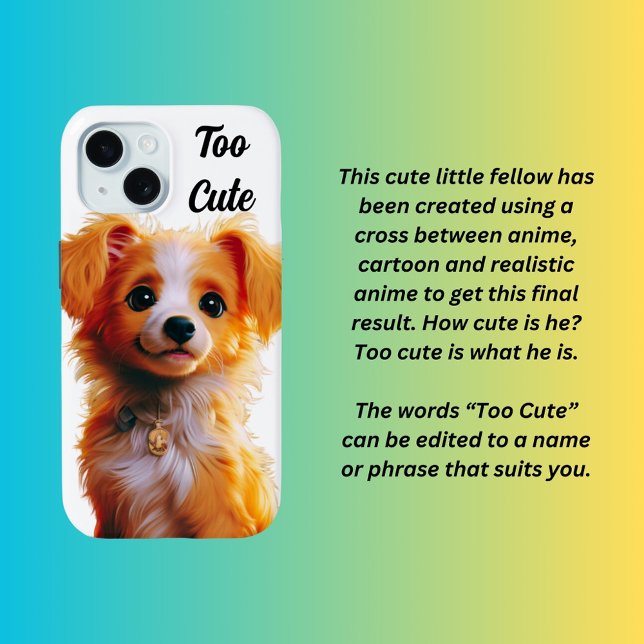 Coques Case-Mate iPhone Chiot trop mignon (Créateur téléchargé)