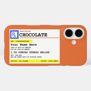 Coques iPhone 16 Chocolat d'ordonnance personnalisé