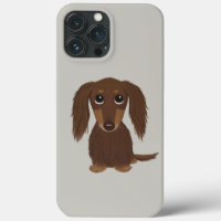 Chocolat mignon Longhé Brown Dachshund
