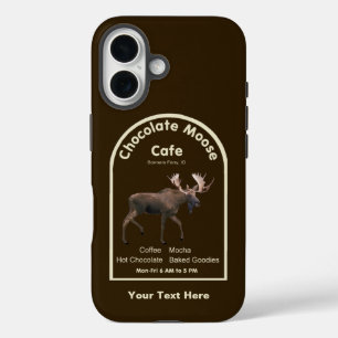 Coques iPhone 16 Chocolat Moose Café