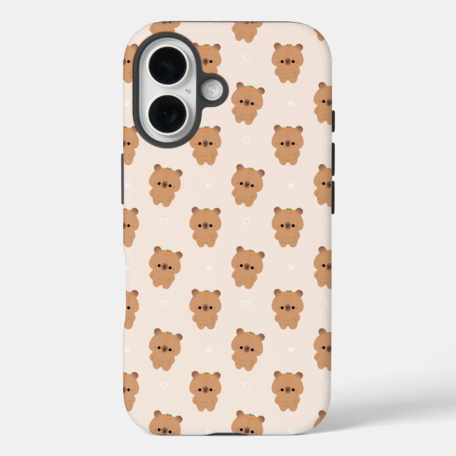 Coques Case-Mate iPhone Chonky Capybara (Verso)