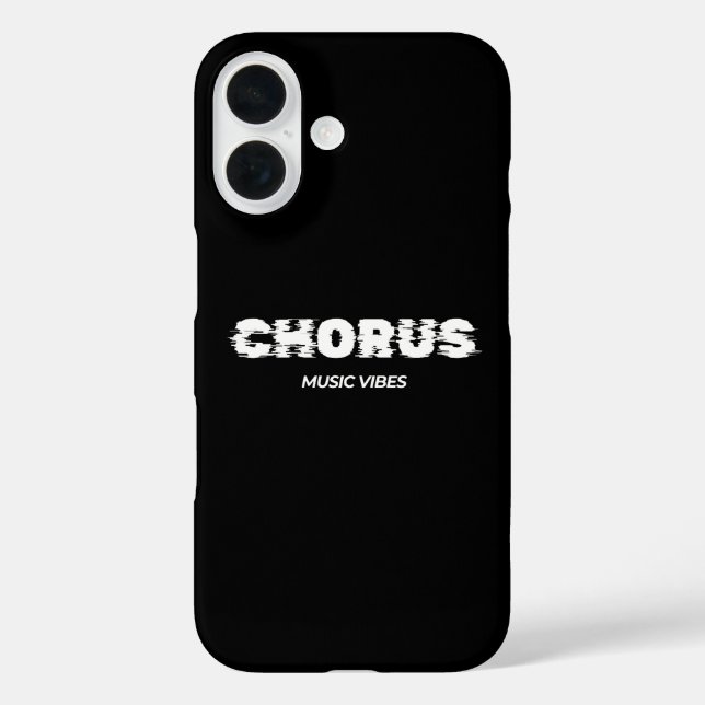 Coques Case-Mate iPhone Chorus - Vibes de musique (Verso)