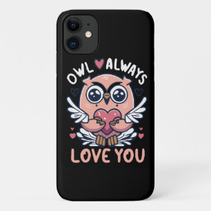 Case-Mate iPhone Case Chouette Amour Toujours Toi - Saint Valentin