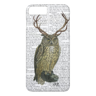 Etui iPhone Case-Mate Chouette avec Antlers plain 2