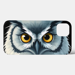 Case-Mate iPhone Case Chouette bouffée aux yeux expressifs