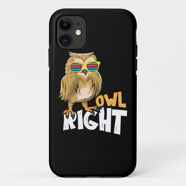 Coques Case-Mate iPhone Chouette droite (Dos)