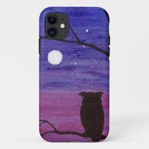 Etui iPhone Case-Mate Chouette et Pleine lune