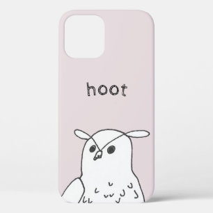 Case-Mate iPhone Case Chouette rose de la ligne Hoot