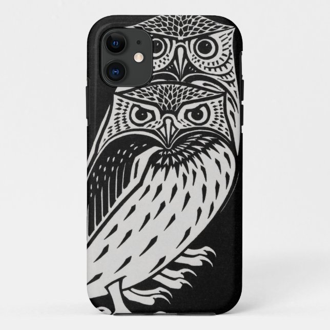 Coques Case-Mate iPhone Chouettes (Dos)
