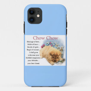 Coque iPhone 11 Chow Chow Héritage de l'amour