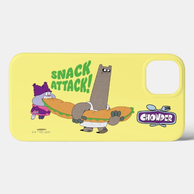 Coques Case-Mate iPhone Chowder et Shnitzel (Verso (horizontal))