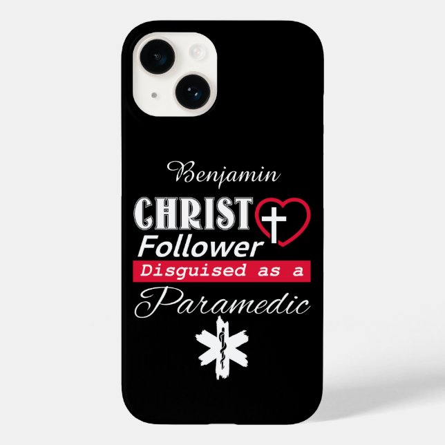 Coques Case-Mate iPhone Christ Follower déguisé en chrétien paramétrique (Verso)
