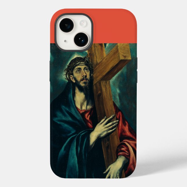 Coques Case-Mate iPhone Christ portant la croix par El Greco (Verso)