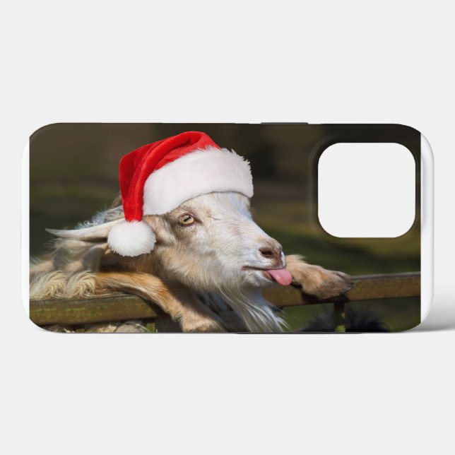 Coques Case-Mate iPhone Christmas Goat (Verso (horizontal))