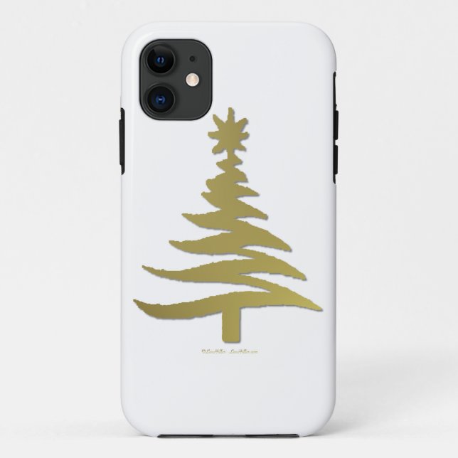 Coques Case-Mate iPhone Christmas Tree Stencil (Dos)