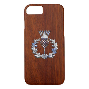 Etui iPhone Case-Mate Chrome et bois d'acajou Styles écossais Charbon