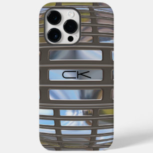 Coque Pour Pour iPhone 14 Pro Max Chrysleen Monogramme moderne