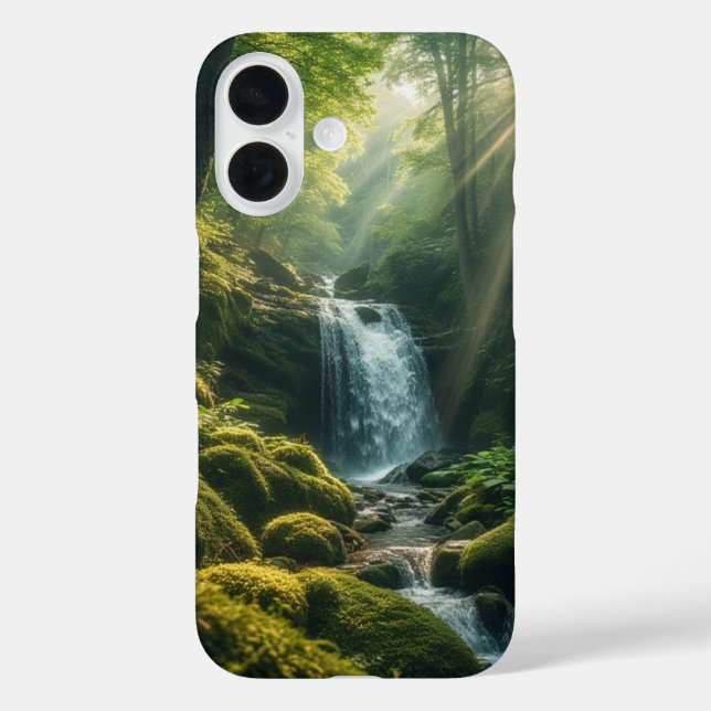 Coques Case-Mate iPhone Chutes Sunlit Forest (Verso)