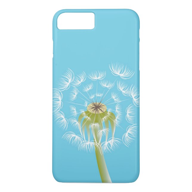 Coques Case-Mate iPhone Ciel bleu dandelion nature fleurie (Dos)