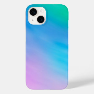 Coque Pour iPhone 14 Ciel de couleur arc-en-ciel doux