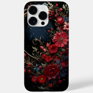 Coque Pour Pour iPhone 14 Pro Max Ciel de minuit et positions rouges