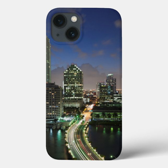 Coques Case-Mate iPhone Ciel urbain surélevé de la ville (Verso)