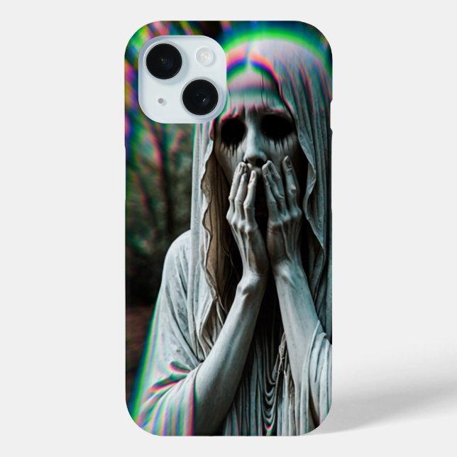 Coques Case-Mate iPhone cimetière thème iPhone 15 téléphone case (Verso)