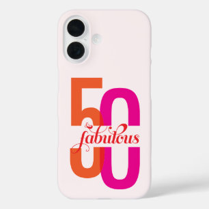 Coques iPhone 16 Cinquante et fabuleux 50e anniversaire moderne