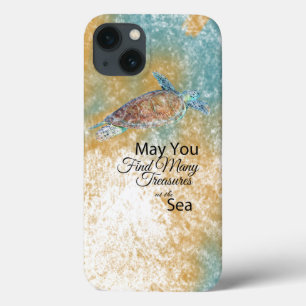 Case-Mate iPhone Case Citation d'art de la tortue de mer