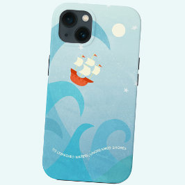 Case-Mate iPhone Case Citation de bateau à voile nautique