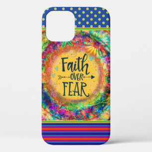 Case-Mate iPhone Case Citation Inspirante de Foi sur la Peur avec des Co