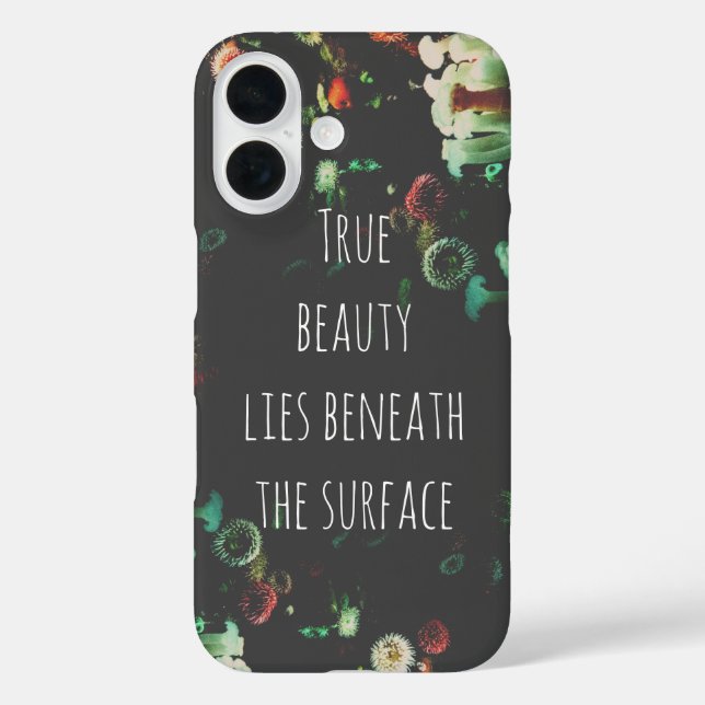 Coques Case-Mate iPhone Citation Inspirationnelle Coral Reef (Verso)