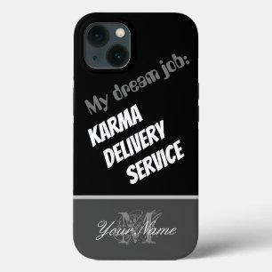 Case-Mate iPhone Case Citation motivationnelle : Karma Delivery Service 